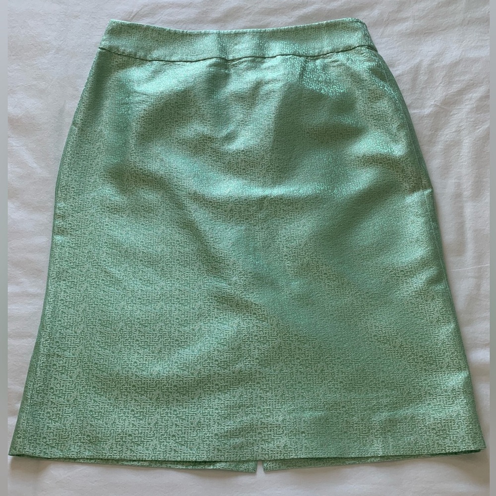 EUC! RARE! J.Crew Silk Pencil Skirt